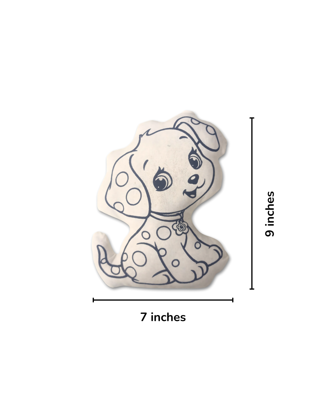 DIY Paint Your Own Soft Toy- Cute Puppy