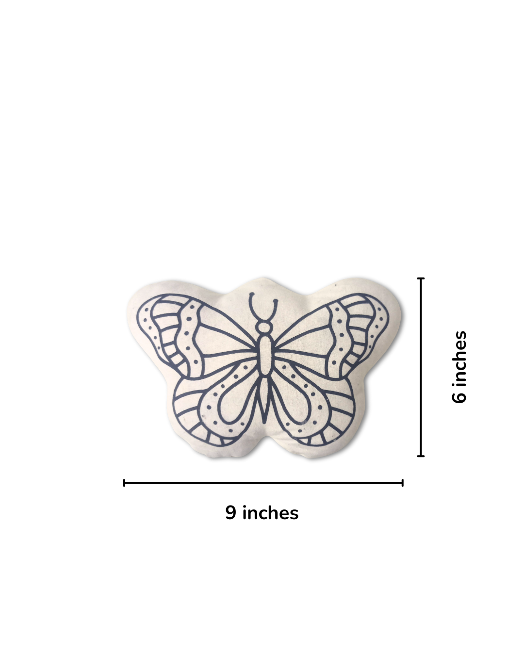 DIY Paint Your Own Soft Toy- Cheerful Butterfly